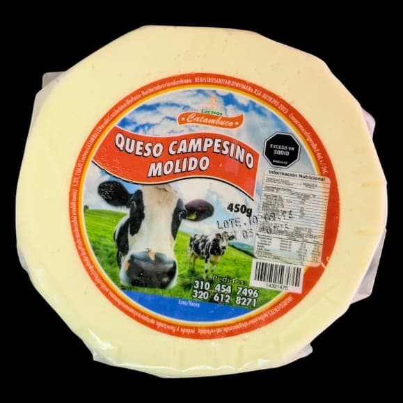 Queso Campesino Molido de 450 g